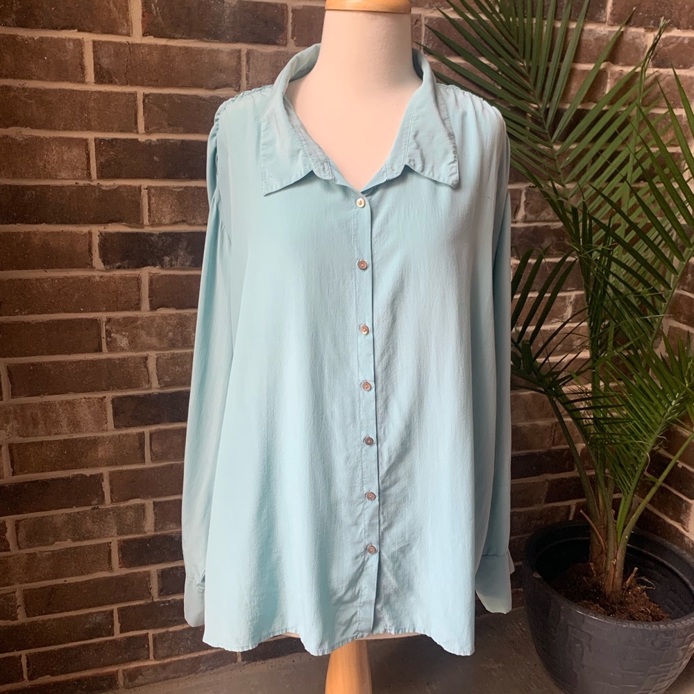 J.Jill silk long sleeve (plus)